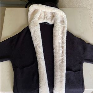 Zara fluffy cardigan